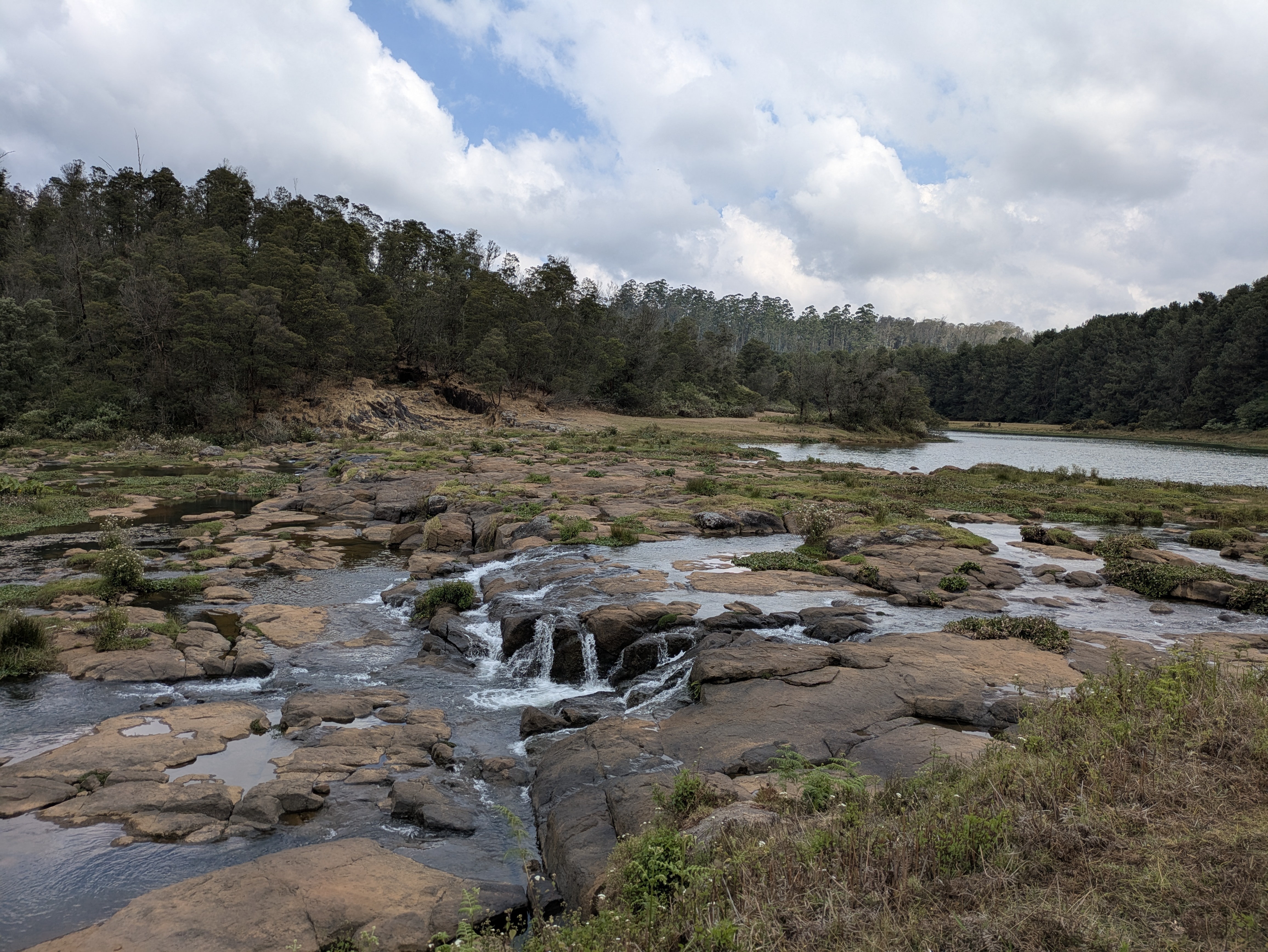 Another beautiful view of Pykara Waterfall